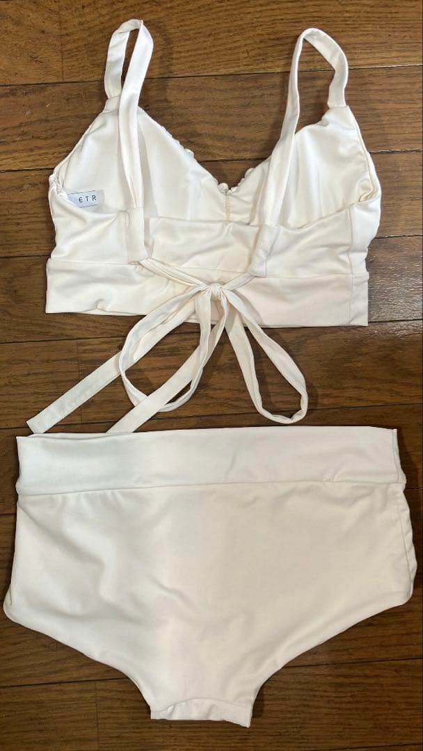 【ALEXIA STAM×ETRE TOKYO】バックリボンビキニスイムウェア