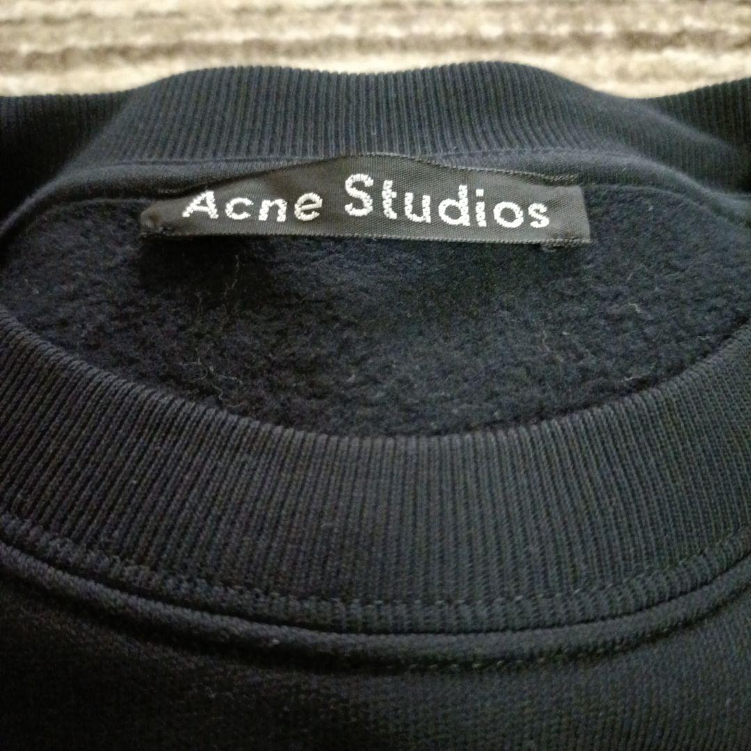Acne Studios スウェット　S ブラック　黒　美品　綿100%