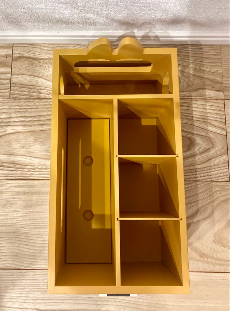 ディズニー　チップとデール　バス型卓上小物収納