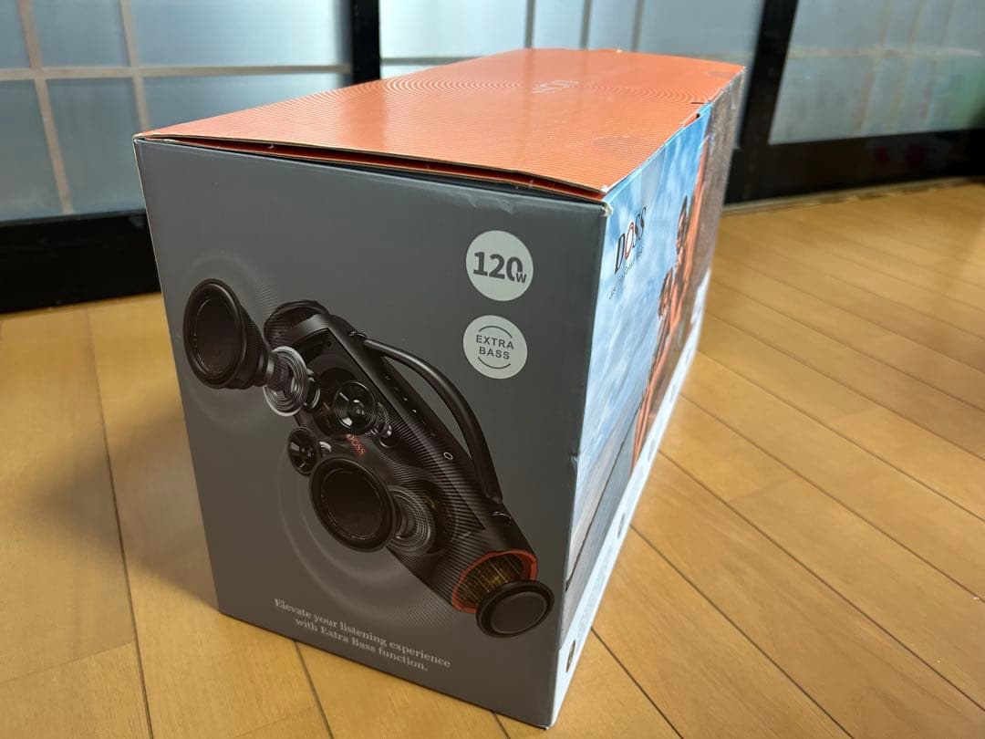 DOSS Extreme Boom Pro D200 スピーカー (オレンジ)