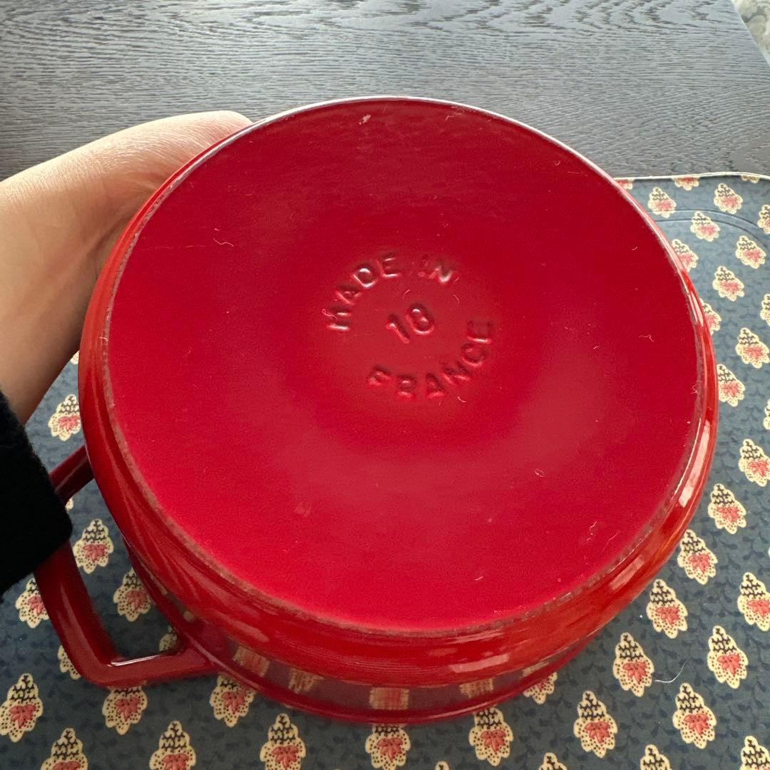 今日までメルカリ市価格STAUB 両手鍋18