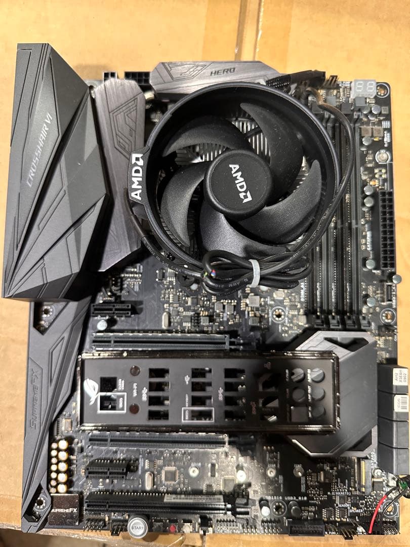 ASUS CROSSHAIR VI HERO AM4 マザーボード