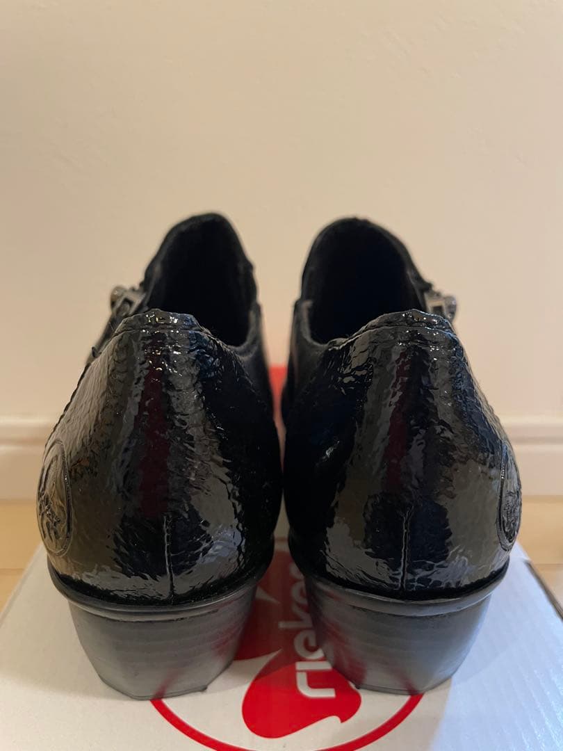 Rieker リーカー ショートブーツ　ブラック 試着のみ 箱あり 36