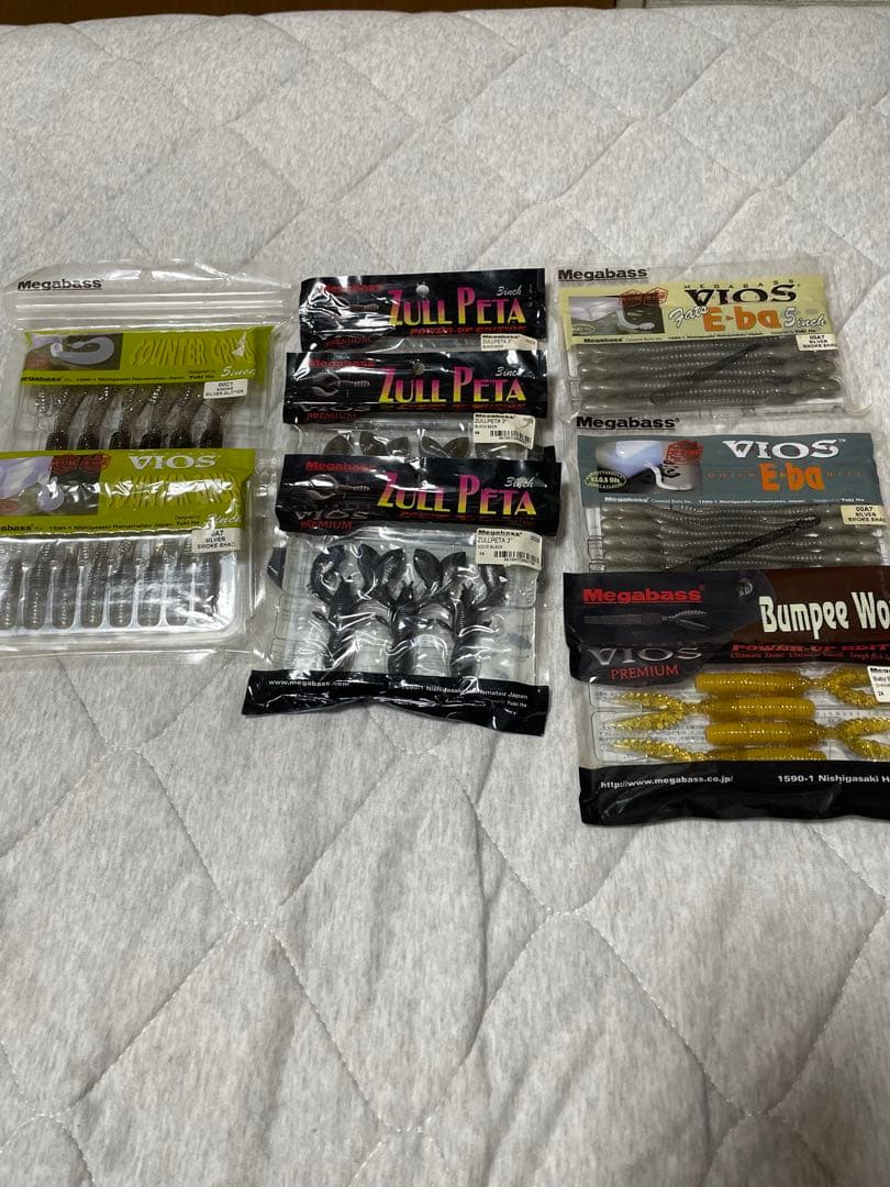 Megabass VIOSワームセット