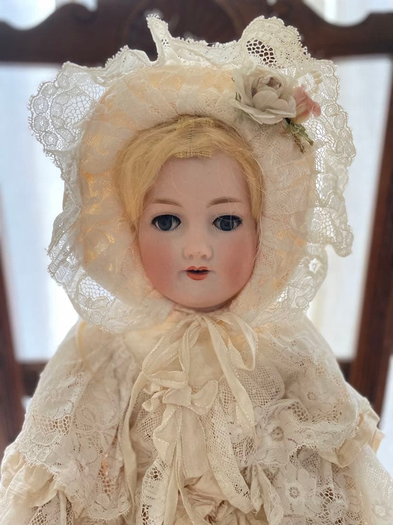 ドイツ製アンティーク　ビスクドール　アーモンドマルセル