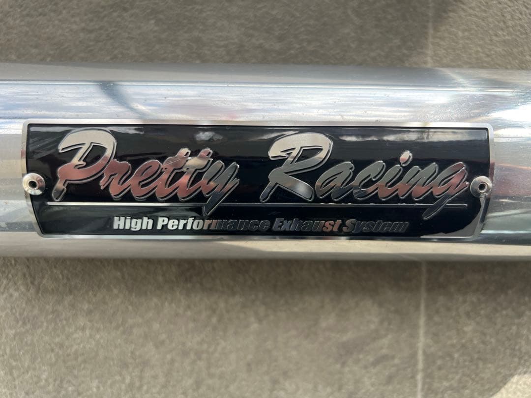 Pretty Racing スリップオンマフラー