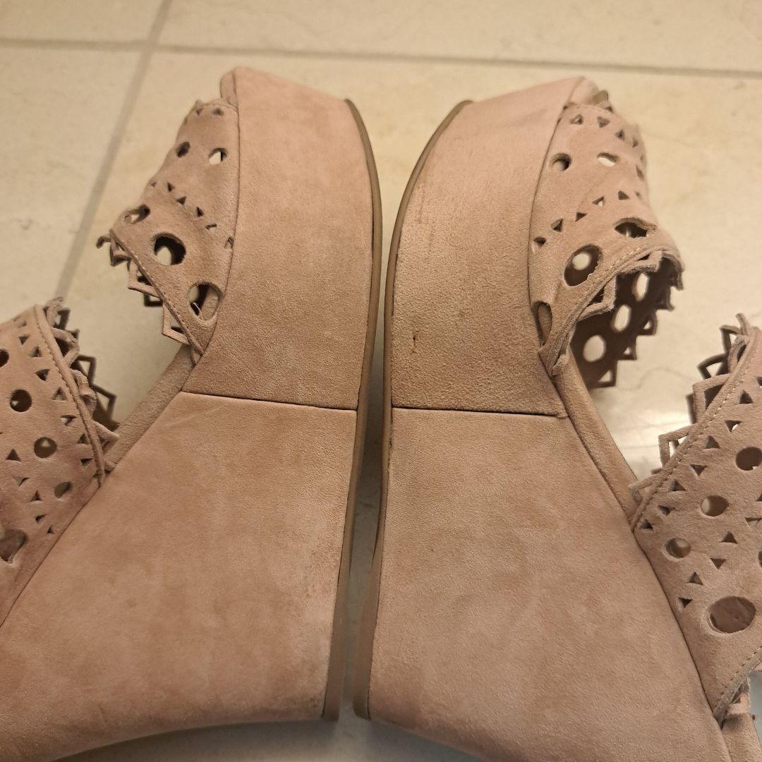 ALAIA アライア ウエッジソール サンダル 37