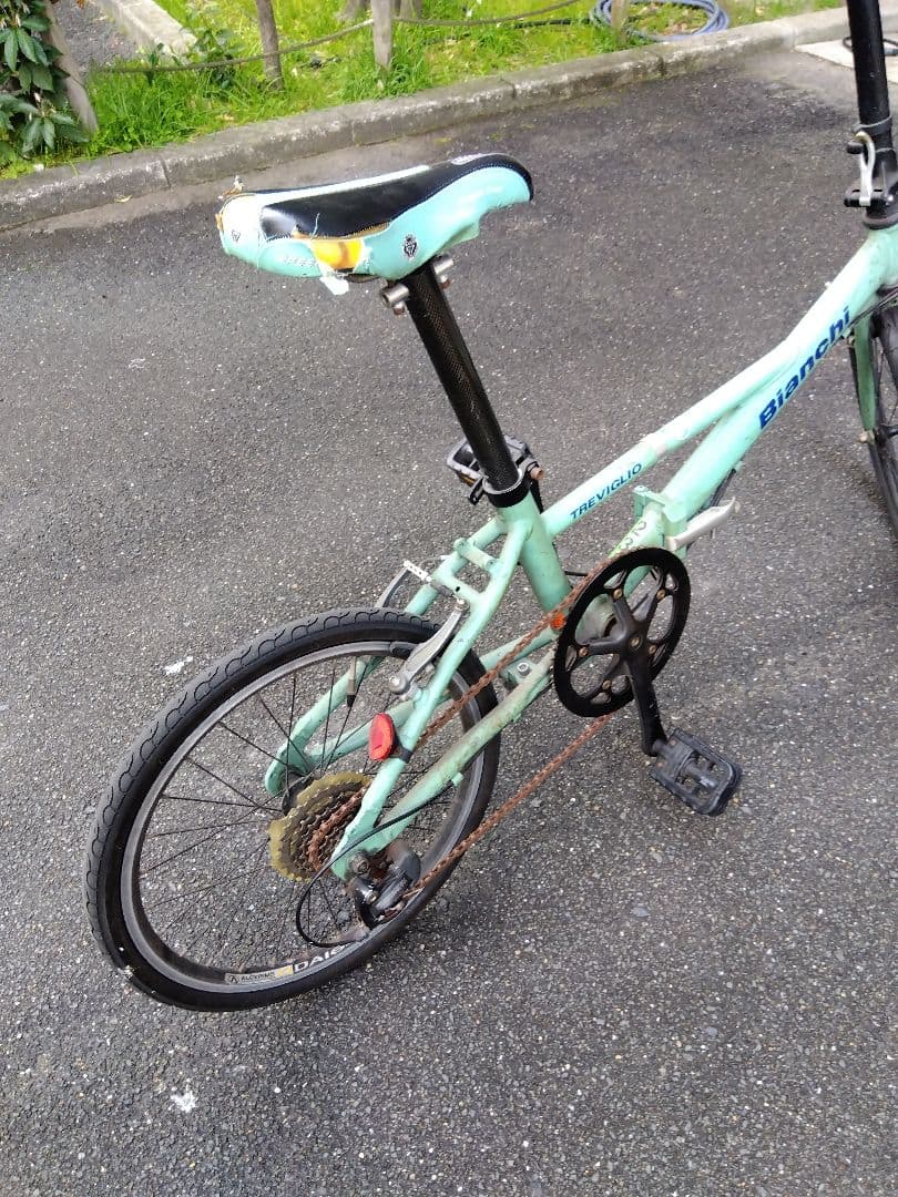 ミミタコ Bianchi trevigrio アルミフレーム
