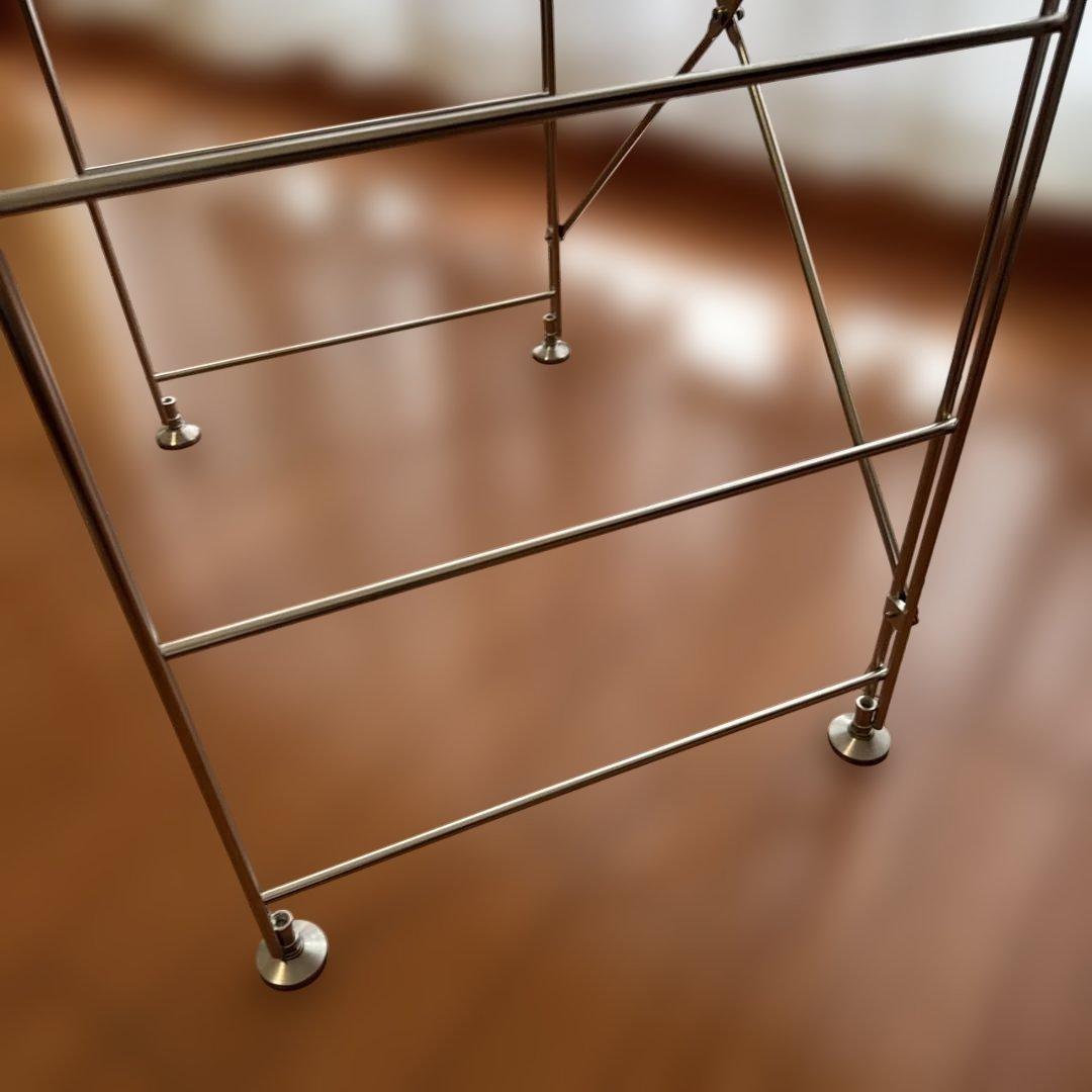 無印　ステンレスユニットシェルフ　帆立　2個　小