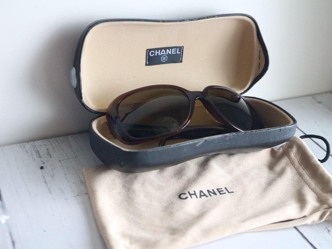 最終値下げ✨CHANEL ココマークブラウン サングラスCoco