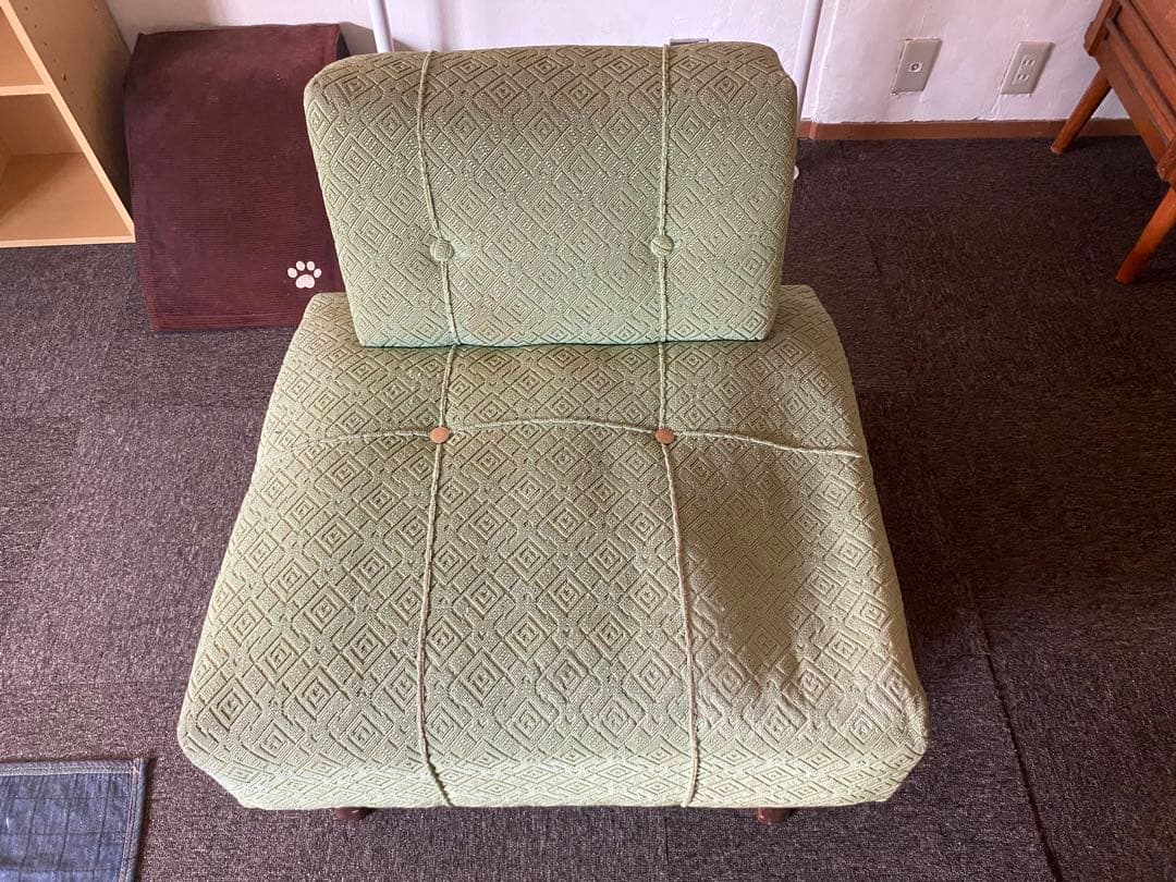 ソファー　1人用　アメリカ　ビンテージ　椅子　中古品