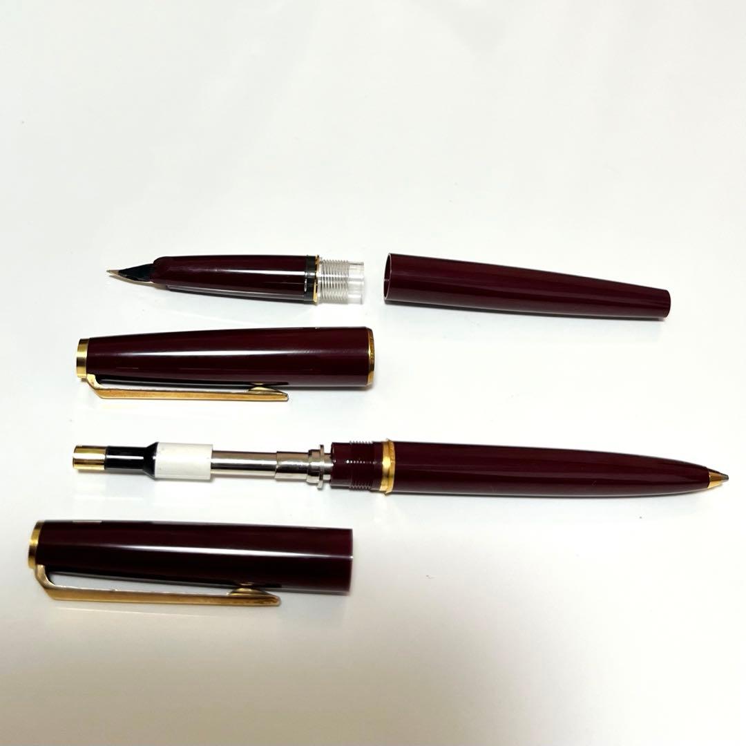 MONT BLANC モンブラン 万年筆 シャープペンシル ボルドー