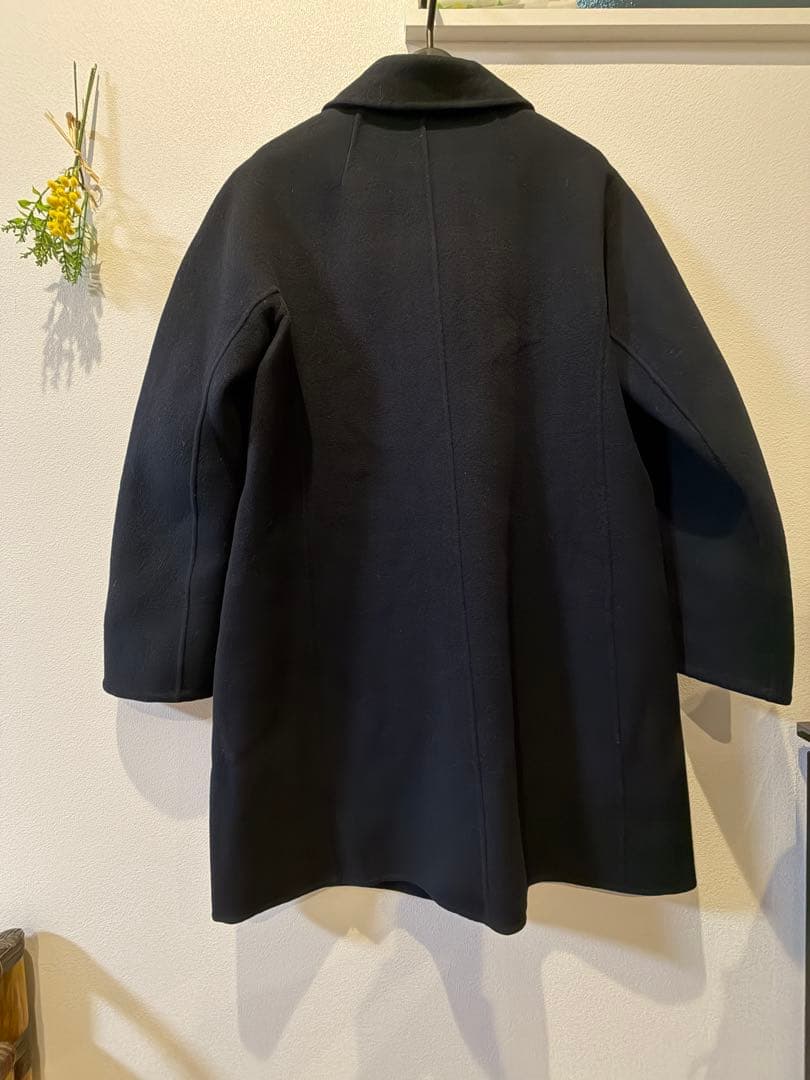 エスマックスマーラ ヴァージンウール Wフェイス ピーコート クチートアマーノ