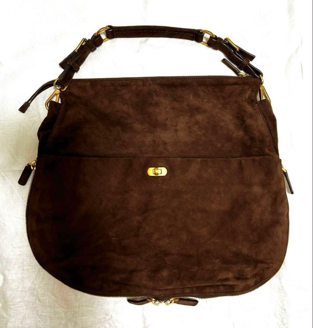 ★美品★MARNI スエードショルダーバッグ
