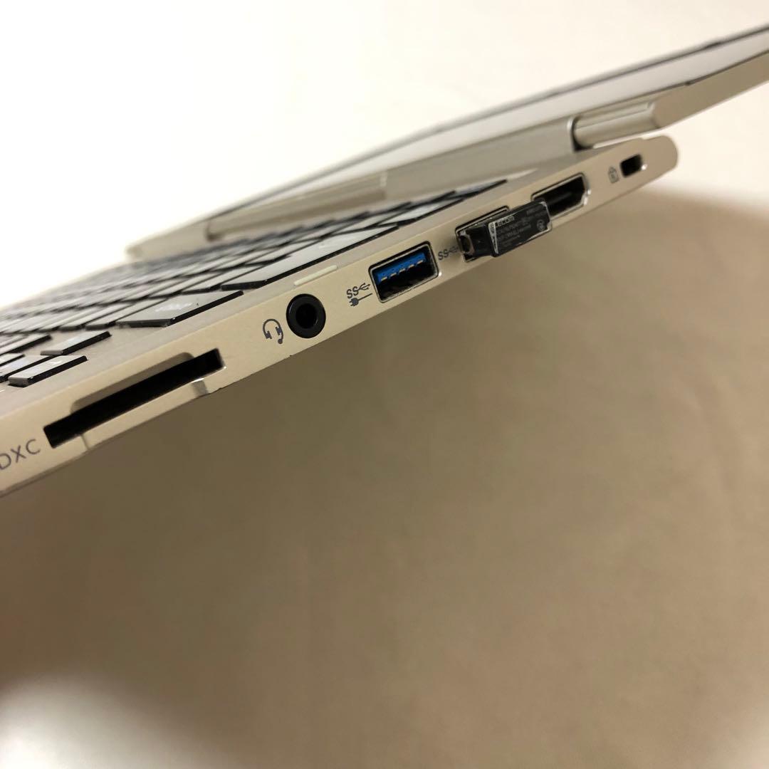 827 動作確認済 ノートパソコン LAVIE HZ750/G 超軽量