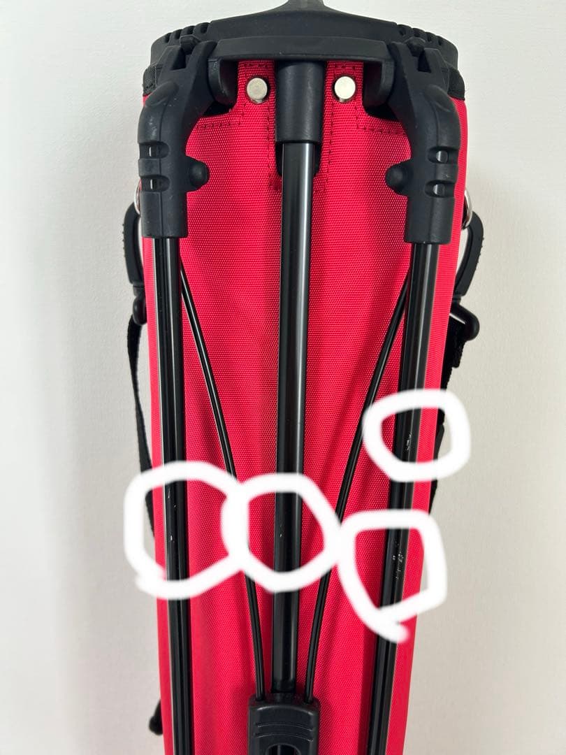 ジャックバニー　セルフスタンドバッグ　ピンク