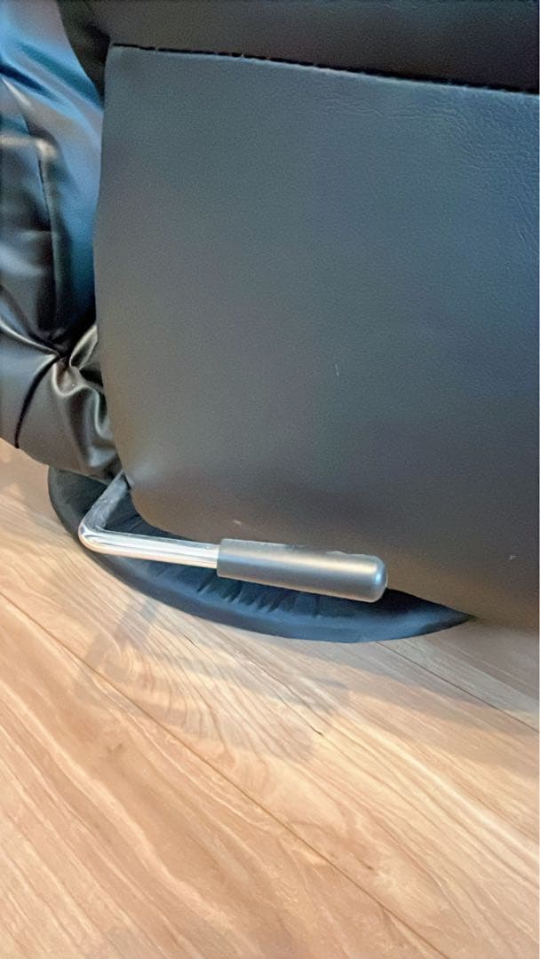 ニトリ 肘つき回転座椅子Nジャック　ブラック