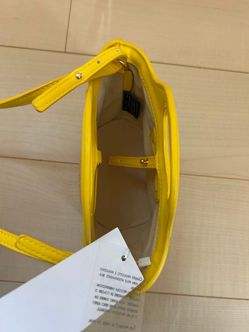 MARNI イエロー かごバッグ