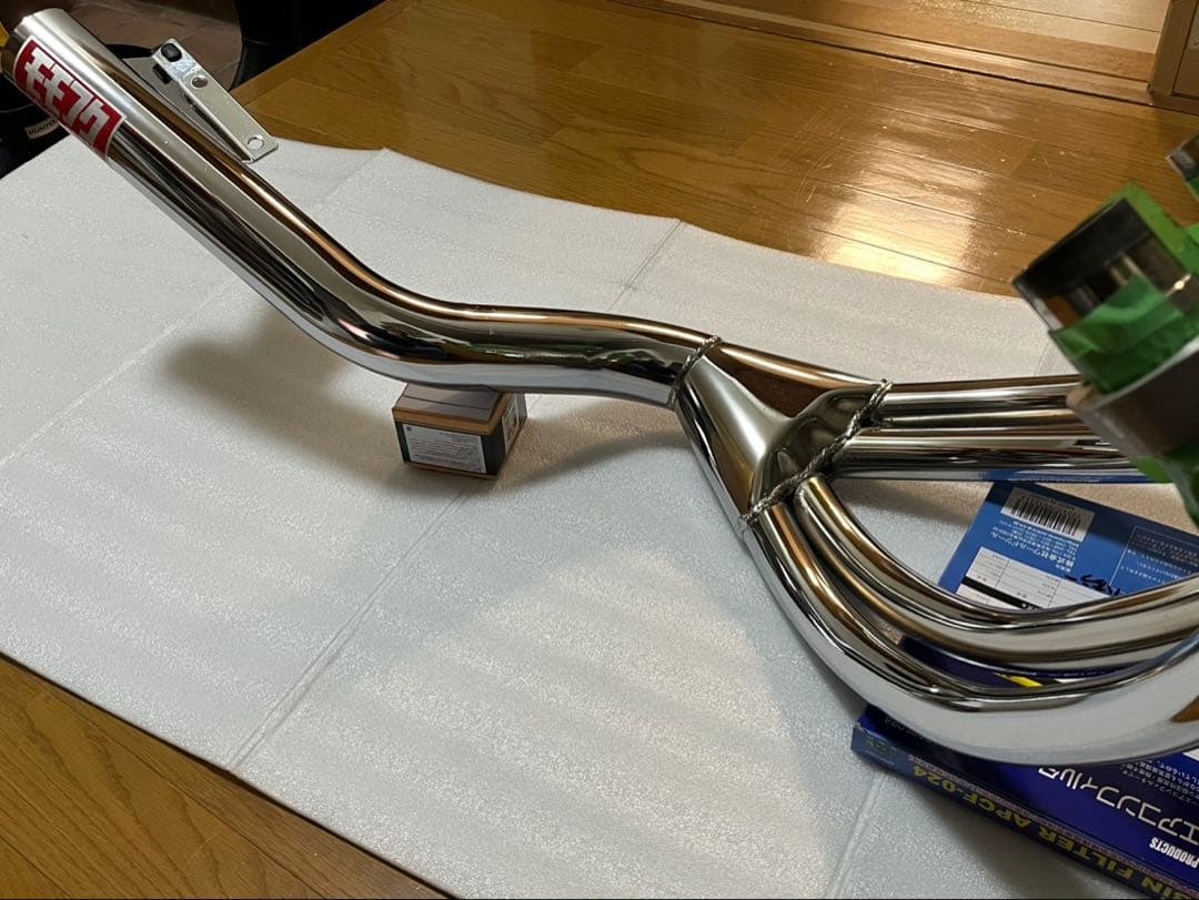 旧CB400F ショート管マフラー/398/408 CB400Four