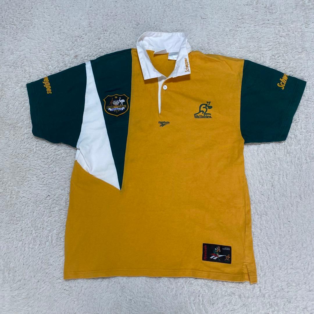 90s オーストラリア限定 Wallabiesラガーシャツ リーボック