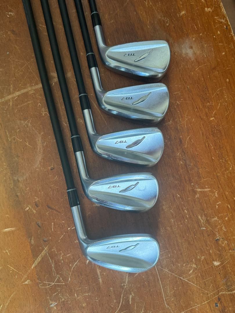 フォーティーンＴＢ７アイアン５本セット６ｉ〜ＰＷフジクラトラビル８５S