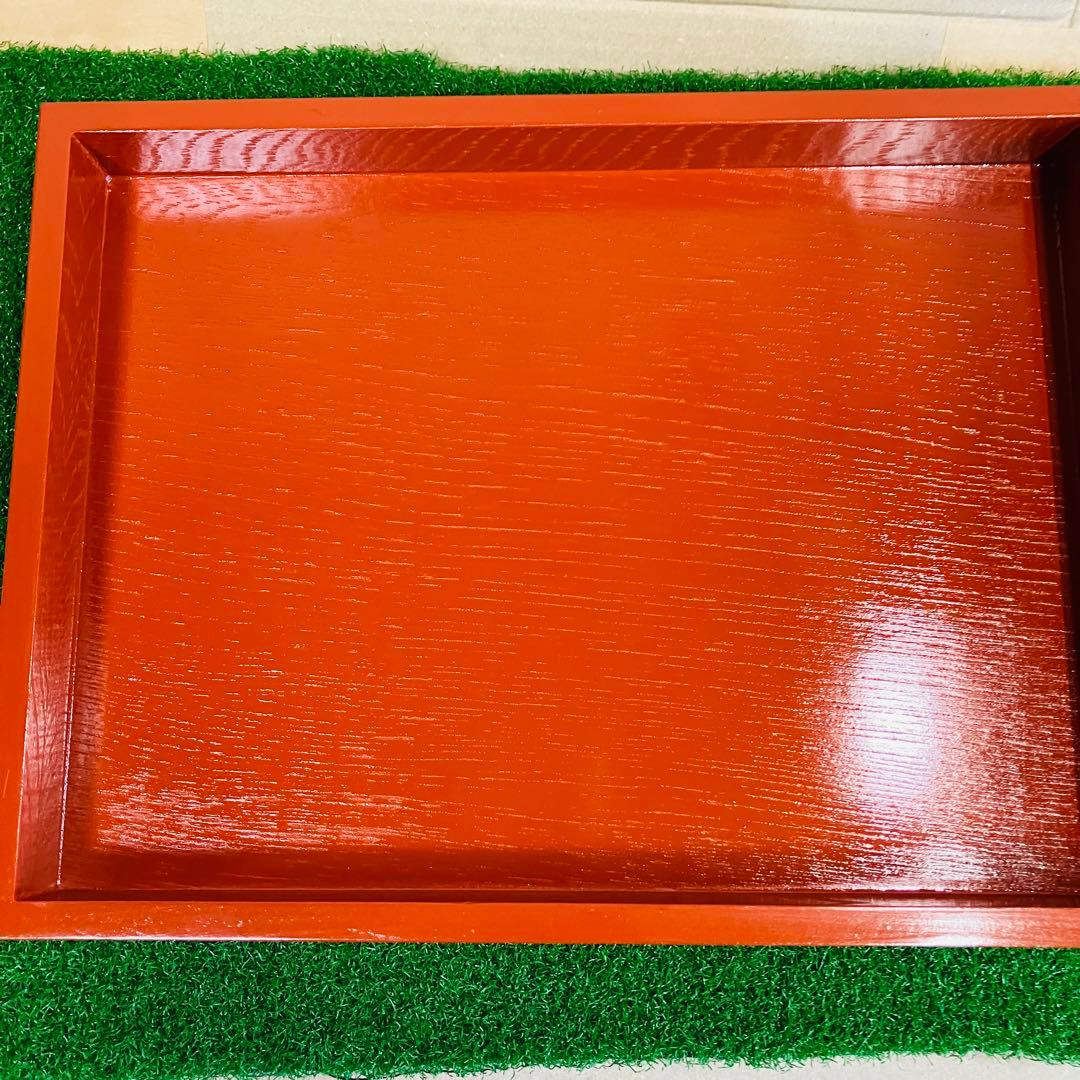 紀州漆器 雅盆 5枚組 ＆ 脇取盆 5枚組 合計10枚入れ子セット 新品