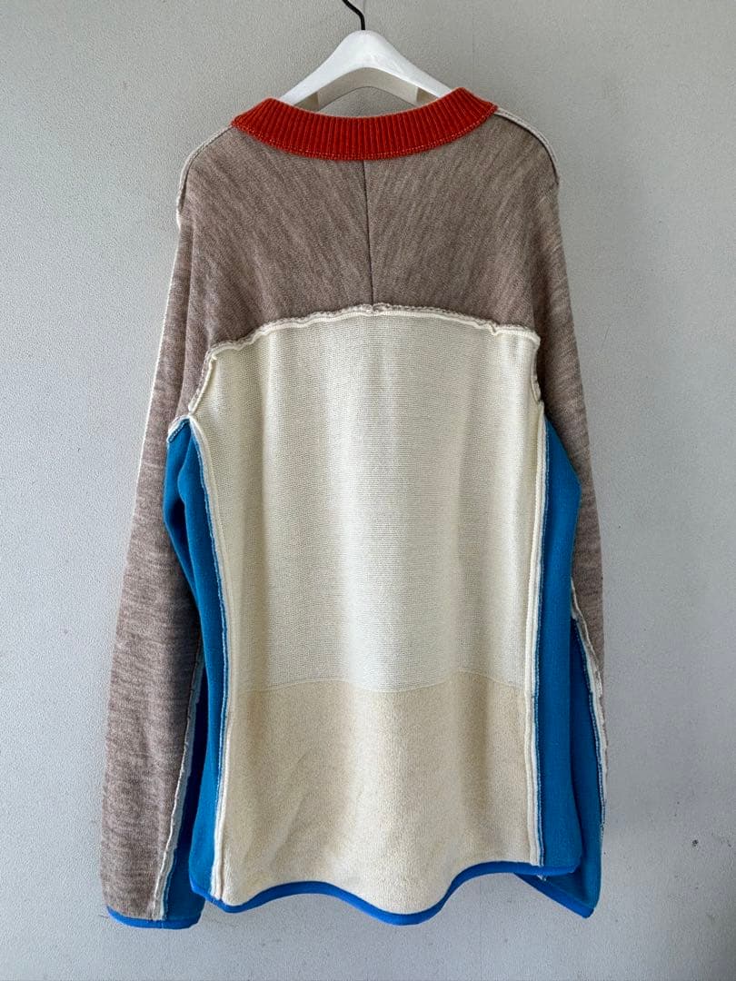 sacai 20aw ウールニットプルオーバー 02371M