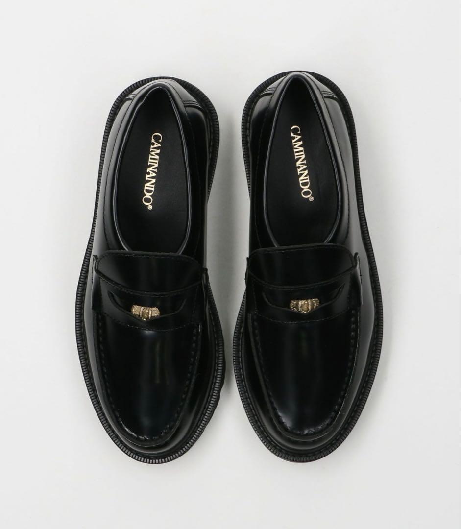 【新品未使用】【別注】 CAMINANDO カミナンドレザー ローファー