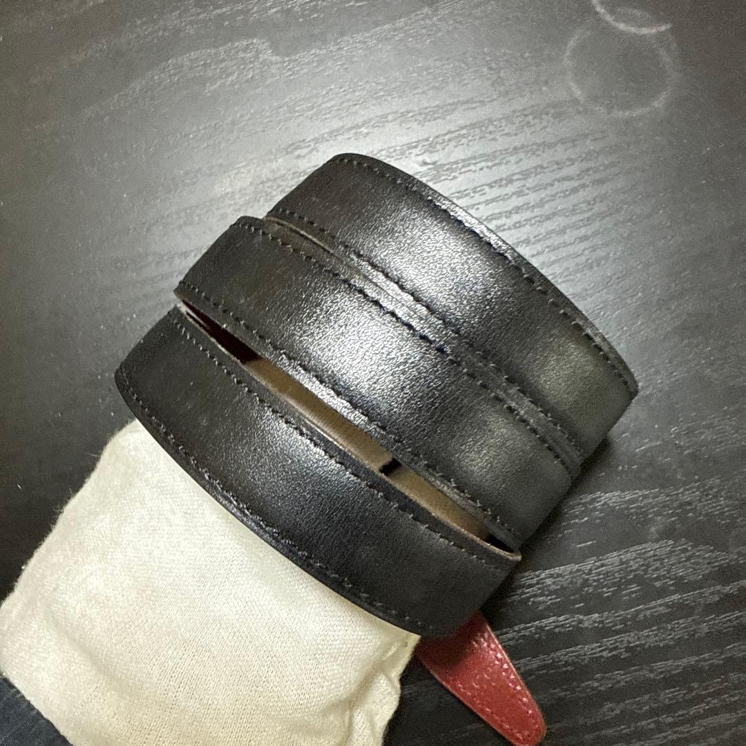 HERMES エルメス　ミニコンスタンスリバーシブルベルト65 ゴールド　美品