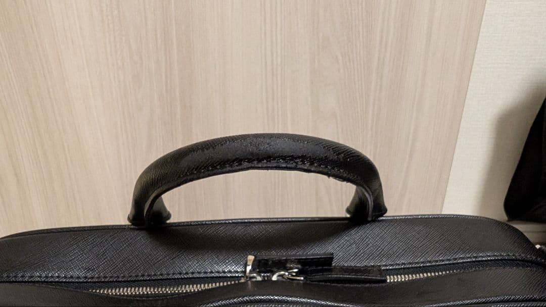 ビジネスバッグ ブラック 本革 モンブラン Montblanc