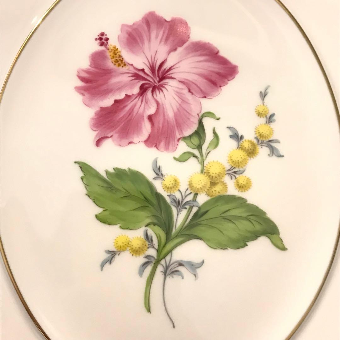 【未使用】マイセン　プラーク　マンスリーフラワー　ハイビスカス