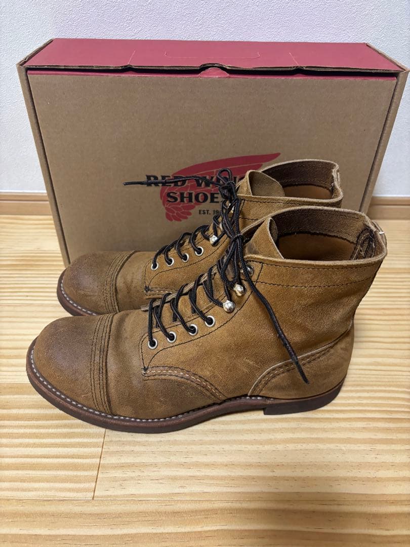 美品 8 レッドウィング REDWING アイアンレンジャー 8083