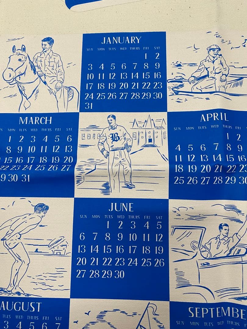 レア Atlast&co TIMEWORN CLOTHING カレンダー 22