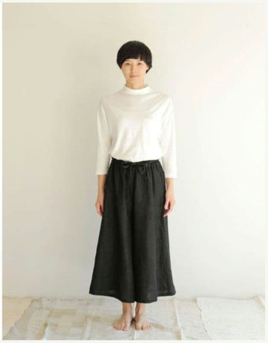 最終価格：fog linen work ワイドパンツ美品