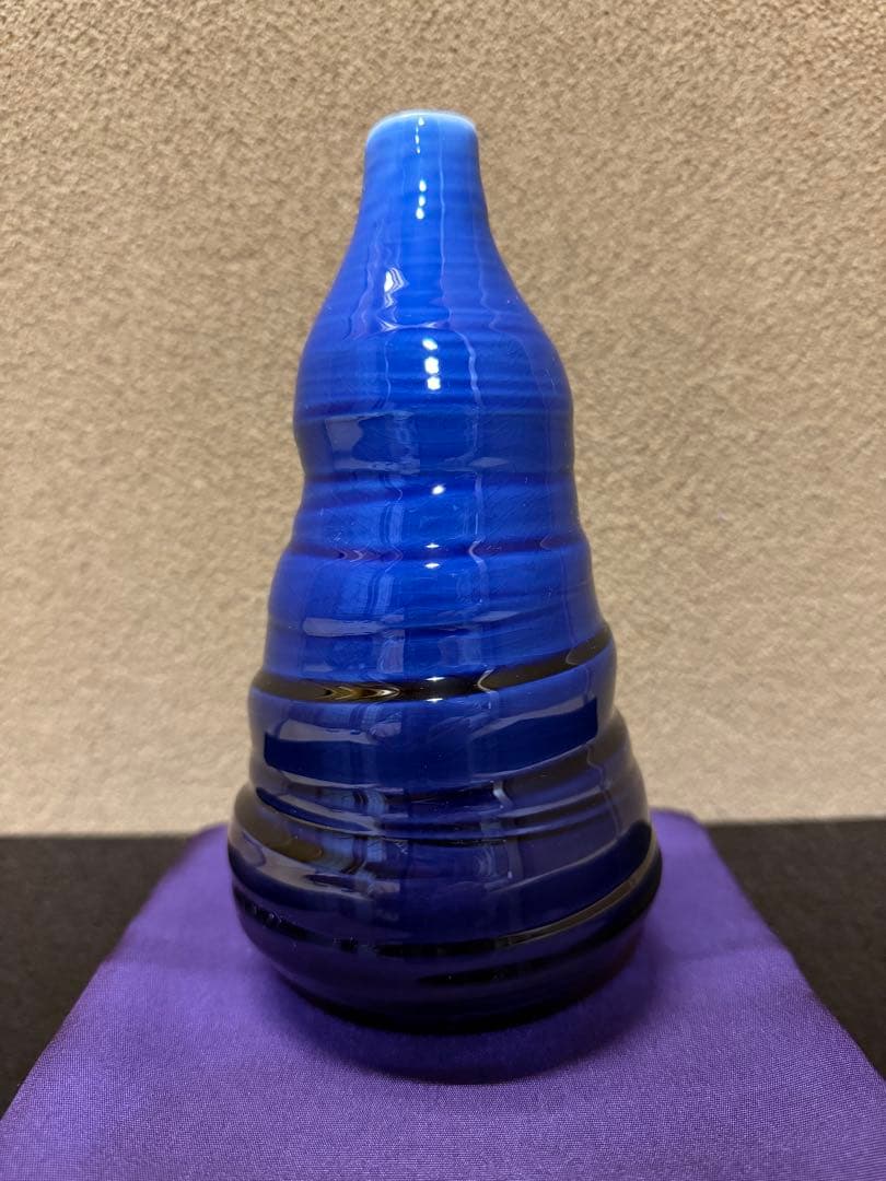 人間国宝　三代徳田八十吉（正彦）　花入　共箱