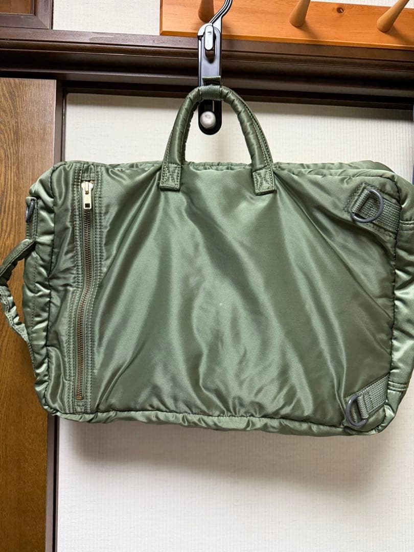 ボ*ズ様 PORTER 3WAY ブリーフケース タンカー　セージグリーン