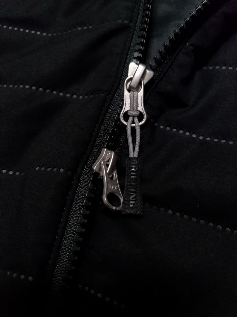 ブリーフィングゴルフ　ハイブリッド　ウォームパーカー　黒