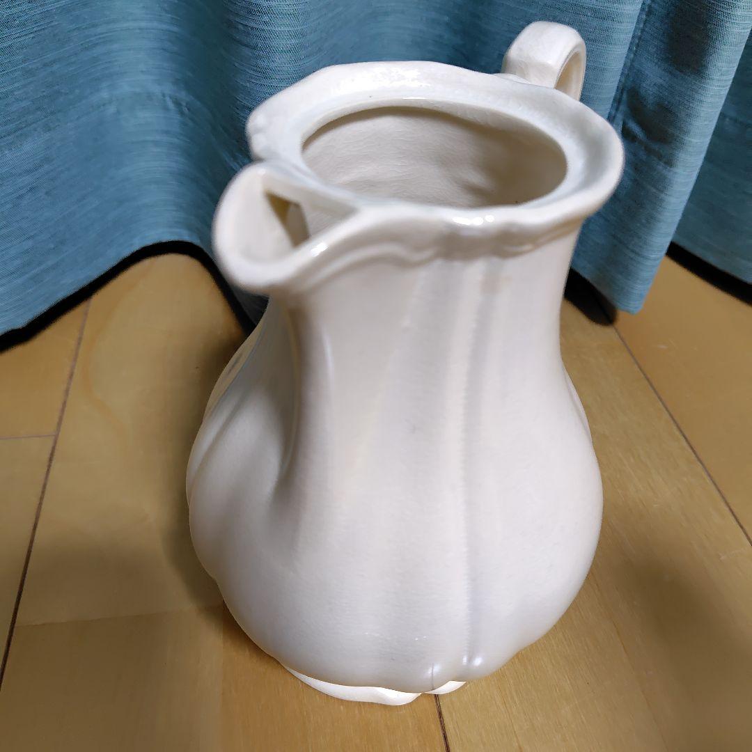 サルグミンヌ　花リム　ポット＆シュガーポット セット　アンティーク