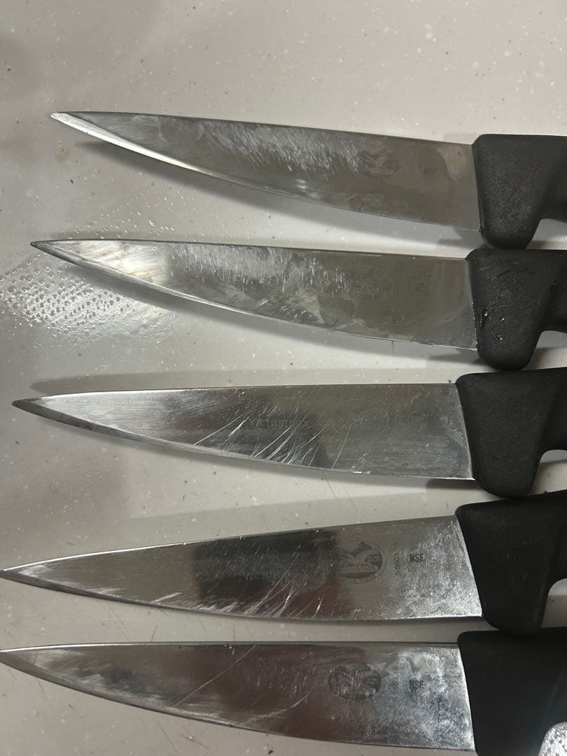 VICTORINOX ビクトリノックス　中古ナイフ 5本