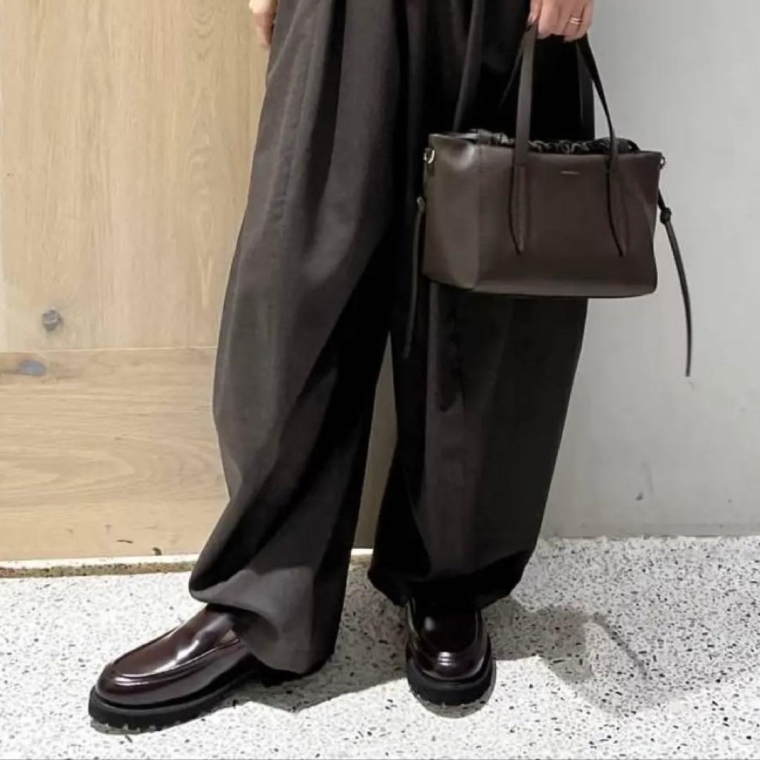 カレンソロジー販売【CAMINANDO】プレーンローファー（ブラウン）