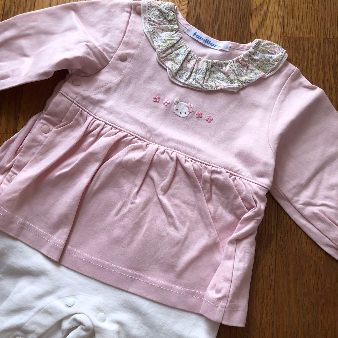 ファミリア　familiar ロンパース サイズ70