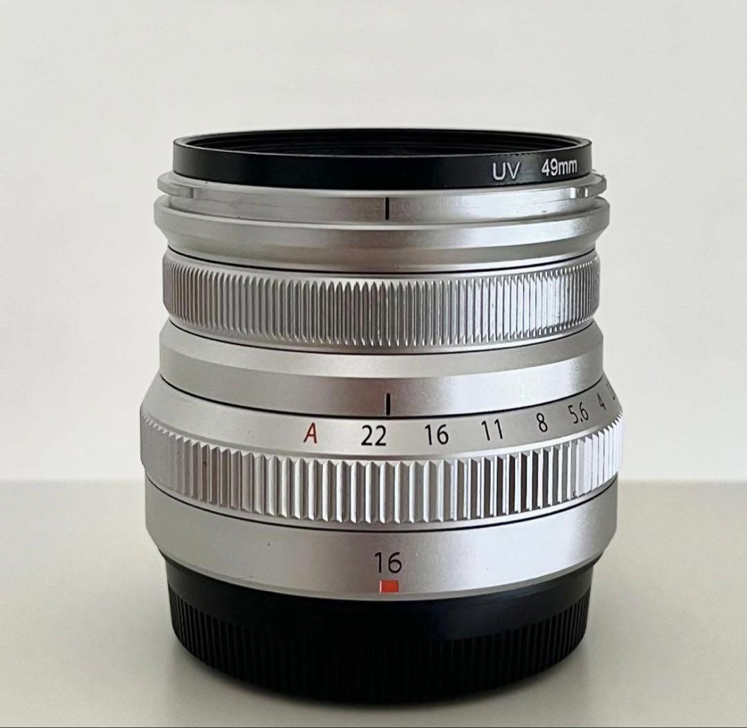 FUJIFILM フジノン XF16mm F2.8 R WR（シルバー） 中古品