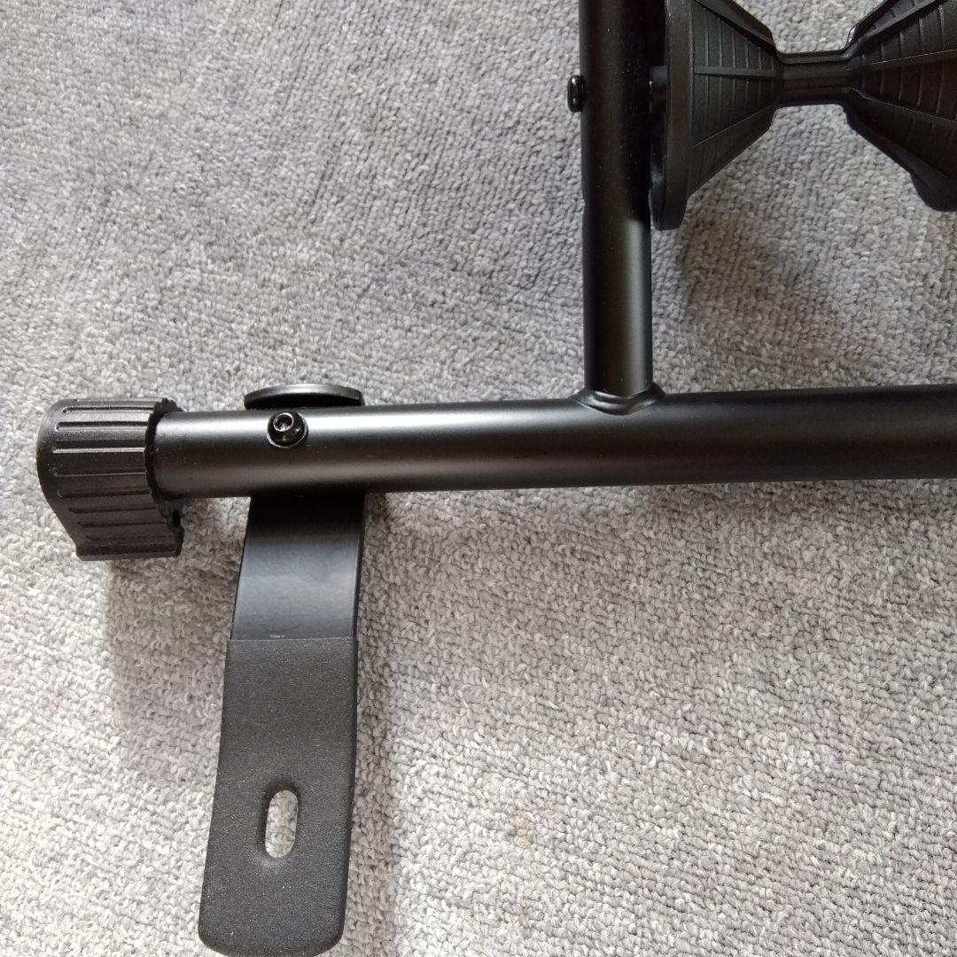 自転車 ディスプレイスタンド 高さ調整可能 ブラック