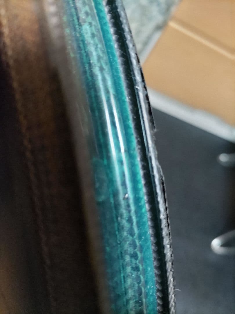 Roval CLX 50 フロント　リムブレーキ　リム破損