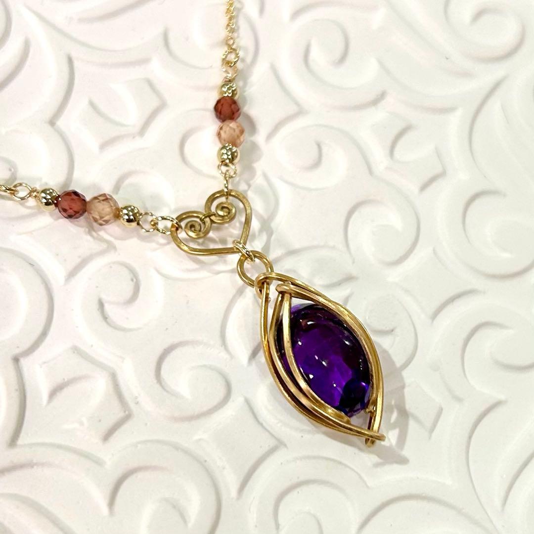 専用ページ☆天然石 グリーン トルマリン原石☆ワイヤーラップ アートジュエリー