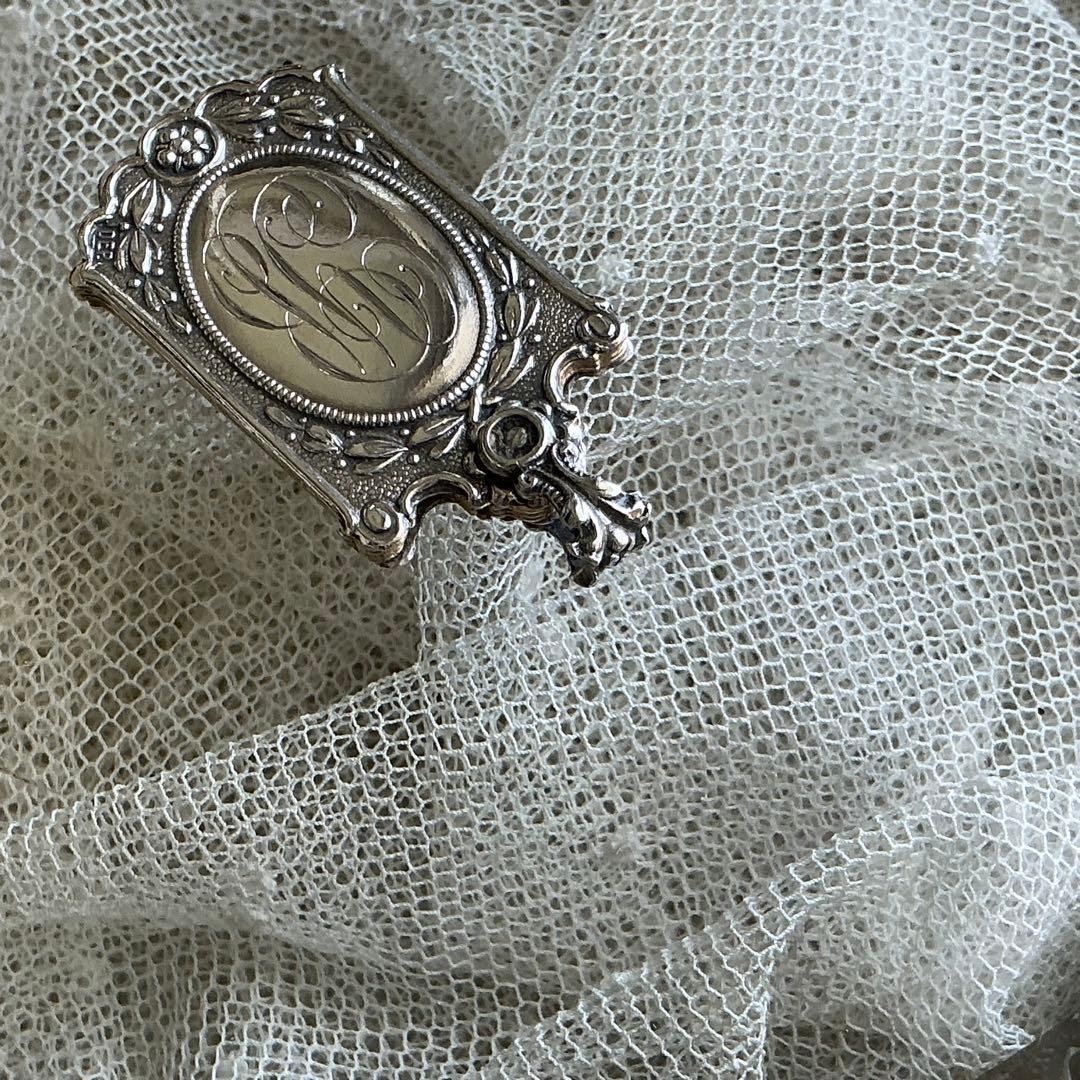 ♡超希少♡　フランスアンティーク　銀　シルバー　カルネドバル　ペンダントトップ