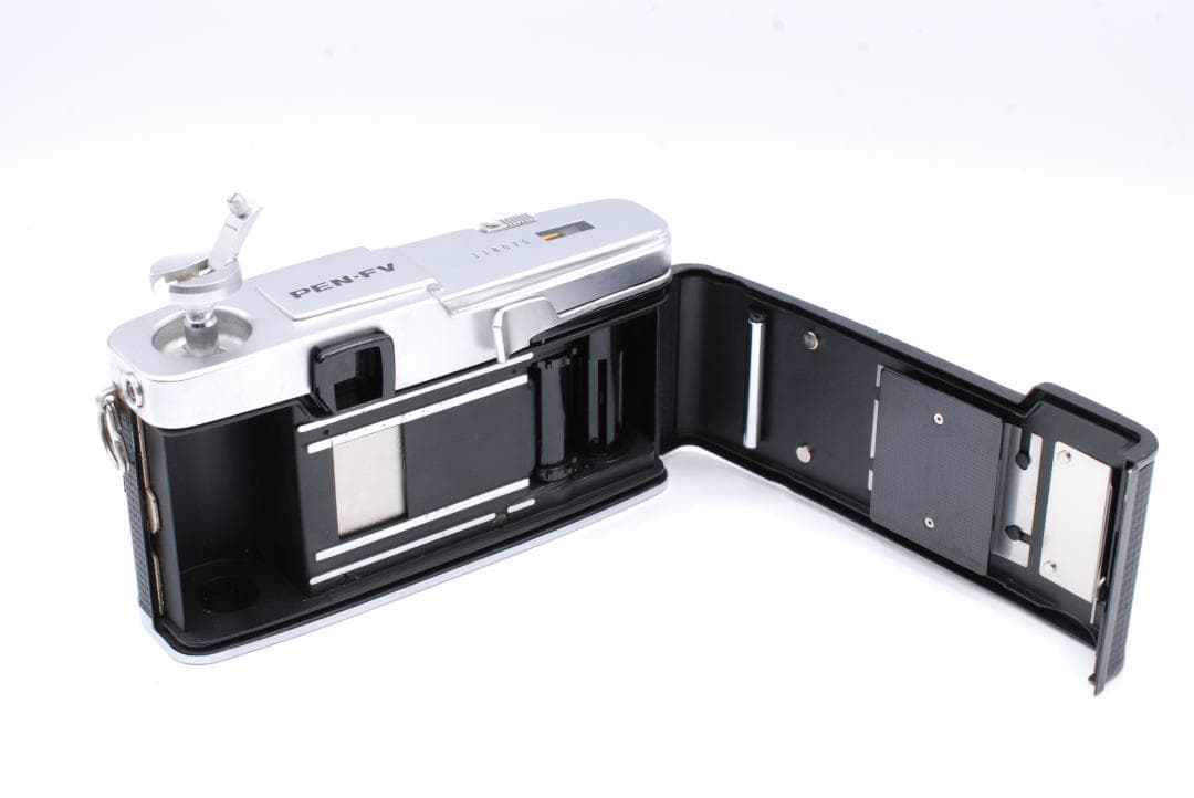 【希少＆美品】OLYMPUS オリンパス PEN FV シルバー ボディ 完動品