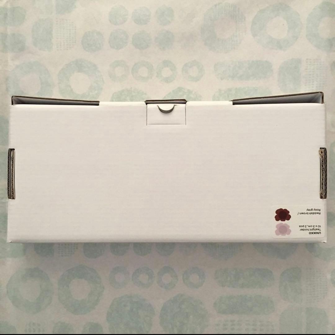 新品未使用　マリメッコ ウニッコ　ティーライトホルダー　60th セット