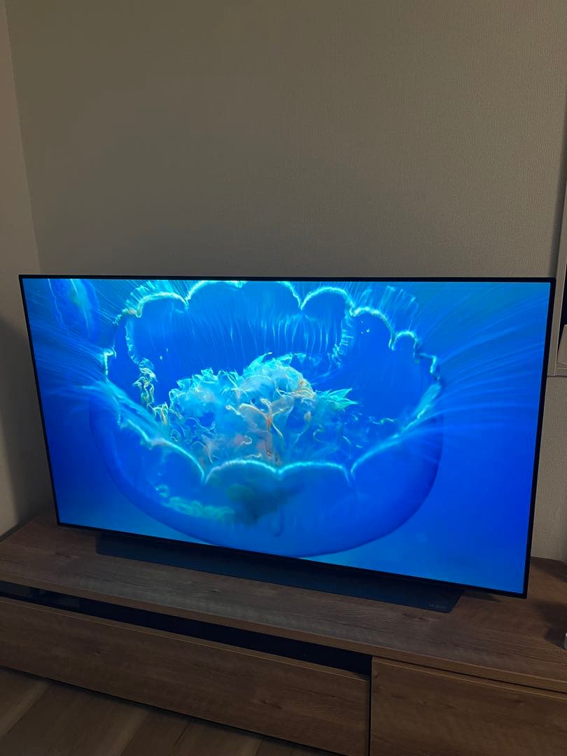 LG 55V型 有機ELテレビ OLED55C1PJB 4K 2022美品