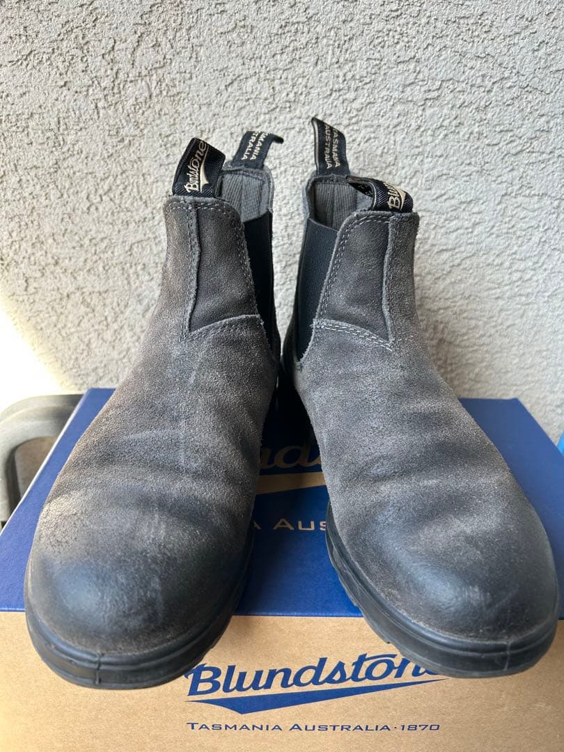 Blundstoneサイドゴアブーツ　ORIGINALS Steel Gray
